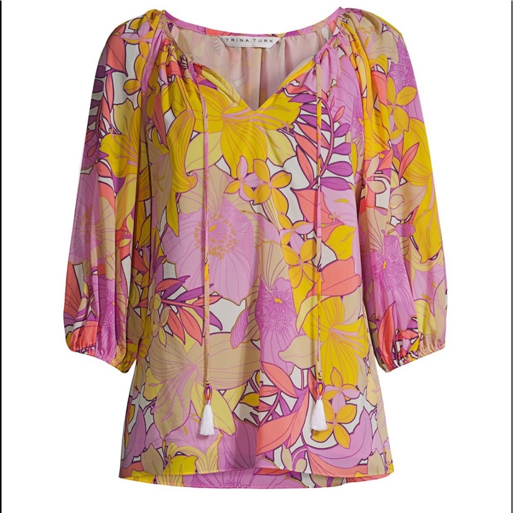 Trina Turk top blouse